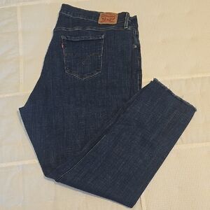 Levi's Straight Leg Blue Jeans Timeless Fit